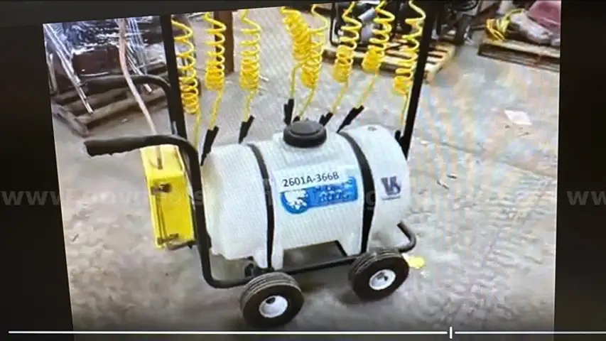 WATER BOY TANK ON WHEELS(OBSOLETE, SOLD AS IS)2601A-366B