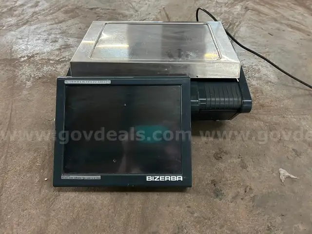 BIZERBA KH 100 INTEGRATED SCALE AND THERMAL PRINTER SYSTEM