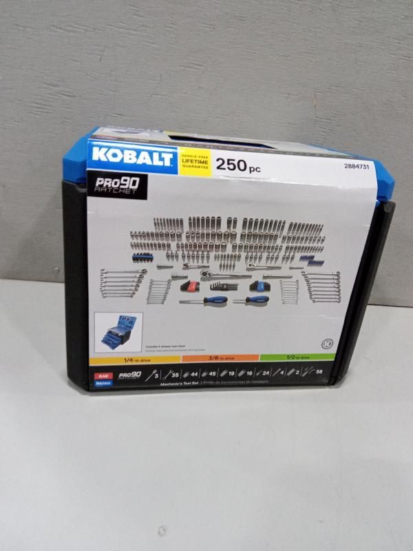 Kobalt 250 deals piece tool set