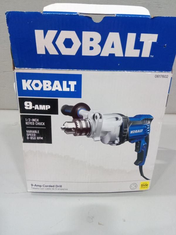 Kobalt 9 amp discount drill