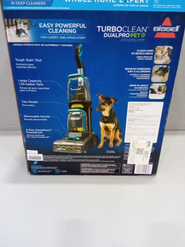 BISSELL TurboClean DualPro Pet Carpet Cleaner | AllSurplus | Pittston