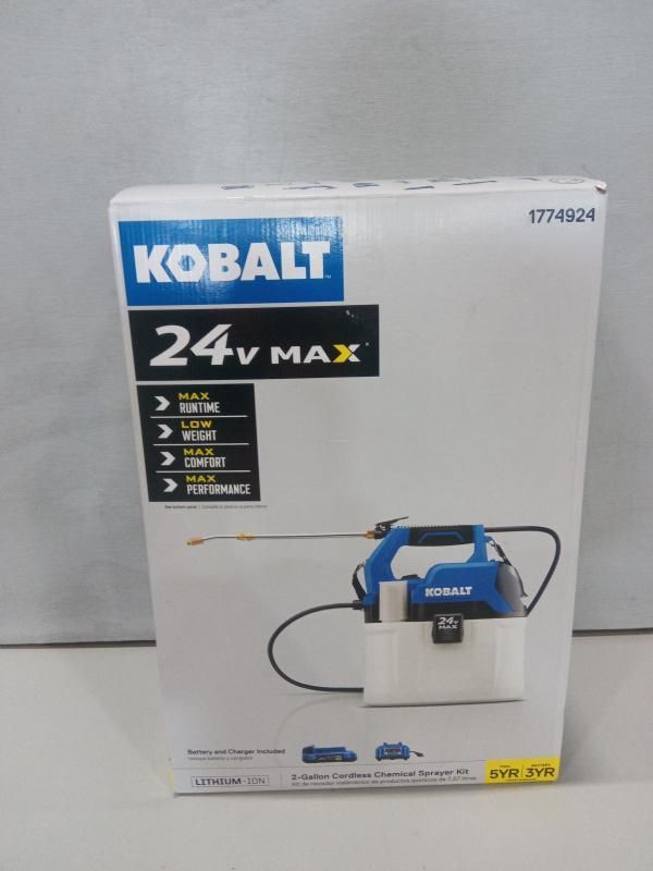 Kobalt 24v chemical discount sprayer