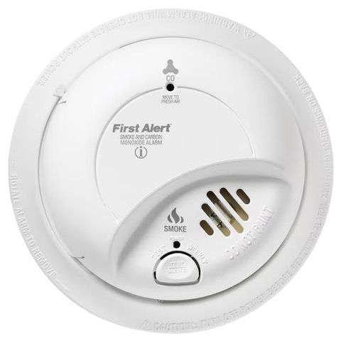 First Alert BRK Hardwired Combination Smoke and Carbon Monoxide ...