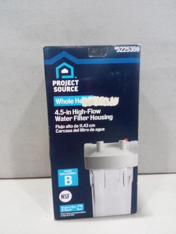 Project Source Whole Home Large Single-stage 4-GPM Multi-method Water ...