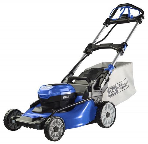 Kobalt 2x24V (48V Total) 20-In Self-Propelled Lawn Mower Kit ...