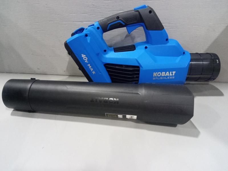 Kobalt Gen4 40-volt 520-CFM 120-MPH Battery Handheld Leaf Blower ...