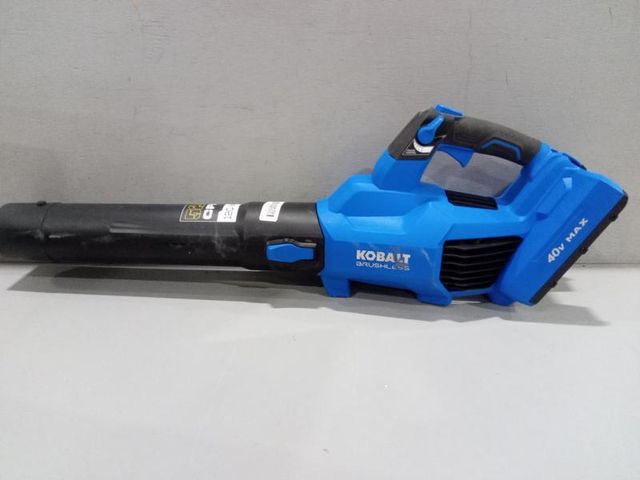 Kobalt Gen4 40-volt 520-CFM 120-MPH Battery Handheld Leaf Blower ...