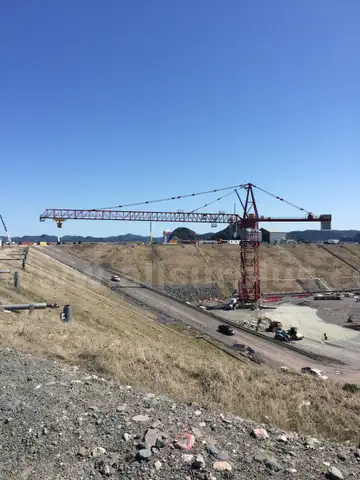 2013 Kroll K4000 Tower Crane, 85 Meter Jib, 110 MT Lifting Capacity