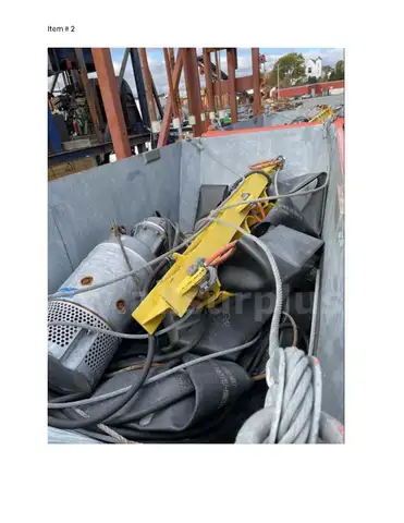 De-Ballasting Pumps, w/ Hoses, Qty 18 Pumps