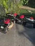 6 honda lawnmowers FOR PARTS  WELL used