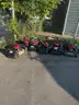 6 honda lawnmowers FOR PARTS  WELL used