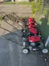 6 honda lawnmowers FOR PARTS  WELL used
