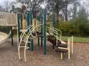 Playground structure in good shape 25x12 you get everything pictured
