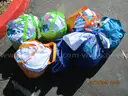 REMIX MARKET - Lot of 9 Tents &#x2013; Mixed Styles &#x26; Sizes