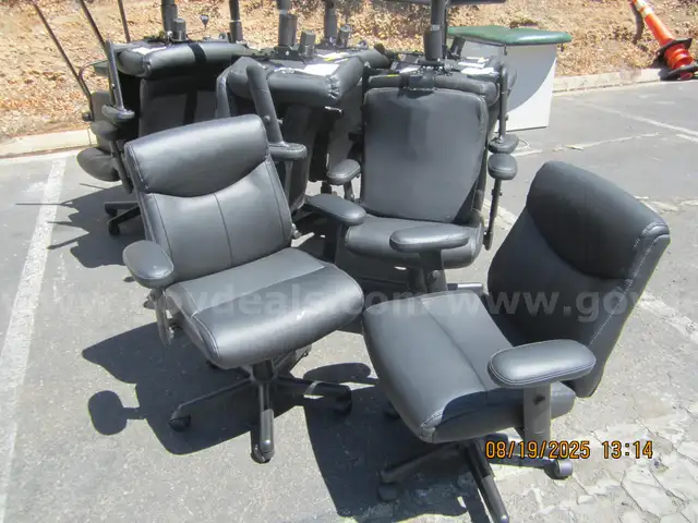 REMIX MARKET - Lot of Black Office Chairs, approx 16