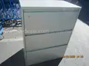 REMIX MARKET - (1) Metal 3-Drawer File Cabinet and (3) Bulletin Boards