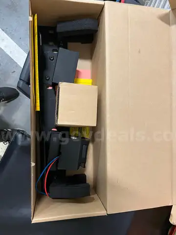 ASSORTED POLICE VEHICLE LOCKING GUN RACKS