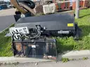 CATAPILLAR SKID STEER BROOM ATTACHMENT