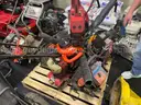 LOT OF MOWERS, WEED EATERS, BLOWERS FOR PARTS