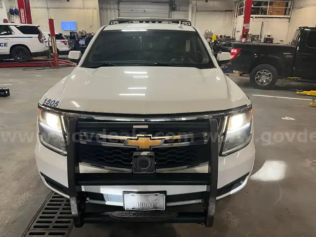 RETIRED 2015 CHEVY TAHOE - POLICE CANINE UNIT  VEHICLE