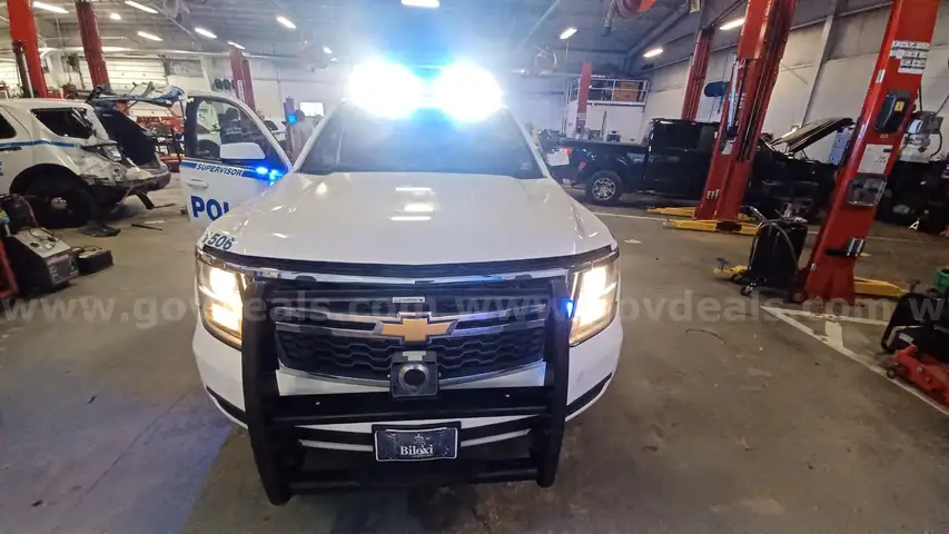 RETIRED 2015 CHEVY TAHOE - POLICE CANINE UNIT VEHICLE