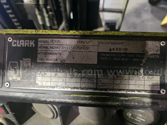 Clark Forklift