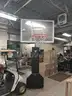two Bison Portable basketball goals