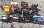 Up for sale is a Lot of 12 Battery Jump Packs.