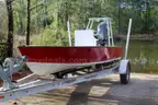 Ol&#x27; Red 16 Foot Custom Flats Boat