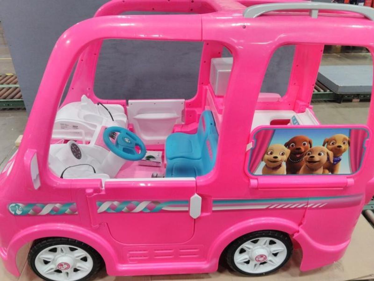 12v Power Wheels Barbie Dream Camper Battery Powered Ride On Allsurplus Indianapolis