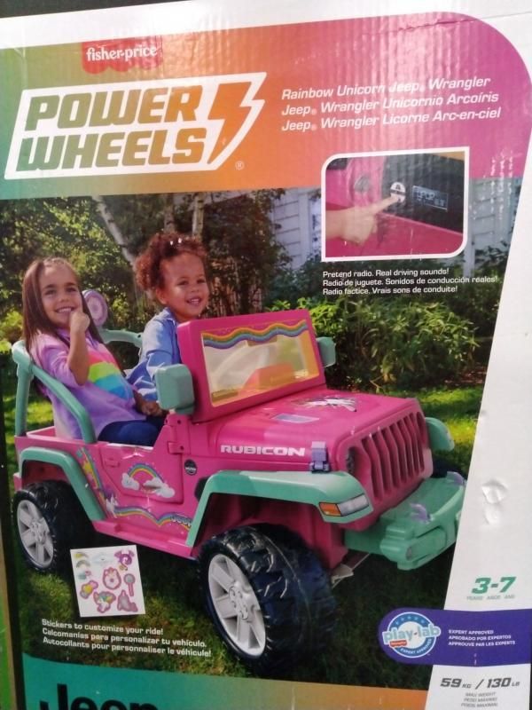 Power wheels hot sale unicorn