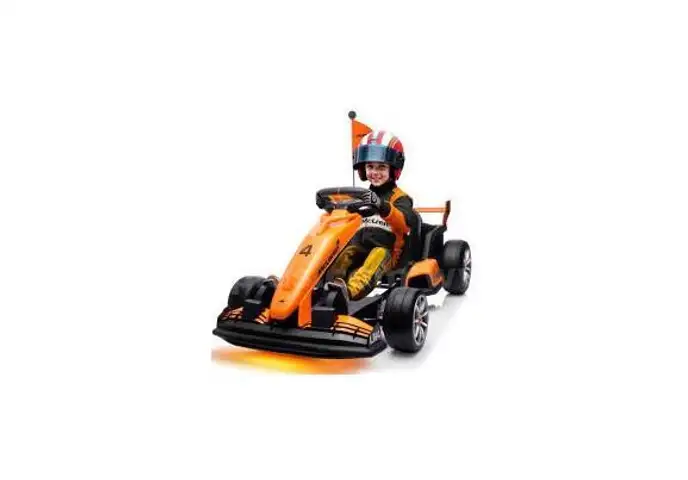 Mclaren Kids Go Kart 24V Battery Powered Ride On Car Toy