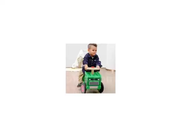 wooden ride on tractor