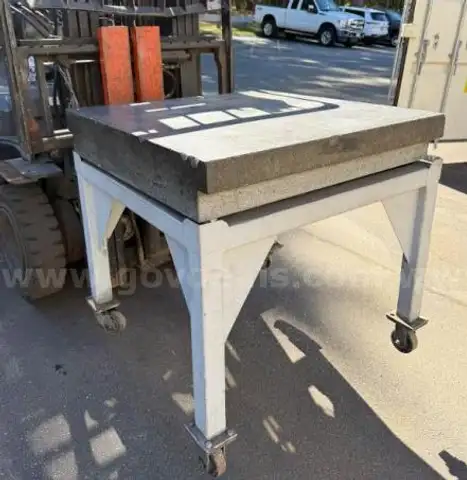 (1) Tru-Stone Corporation Granite Surface Plate