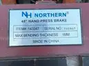 (1) Northern 4’ Hand Brake (some tooling included)