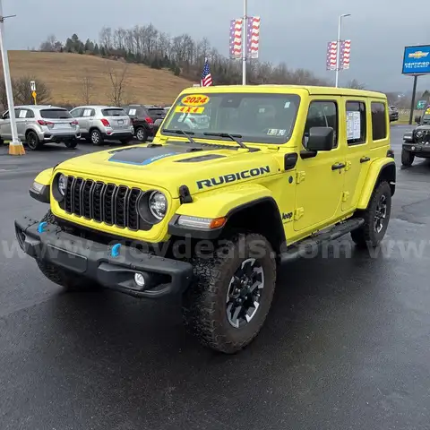 2024 JEEP WRANGLER 4XE 4D SUV RUBICON X