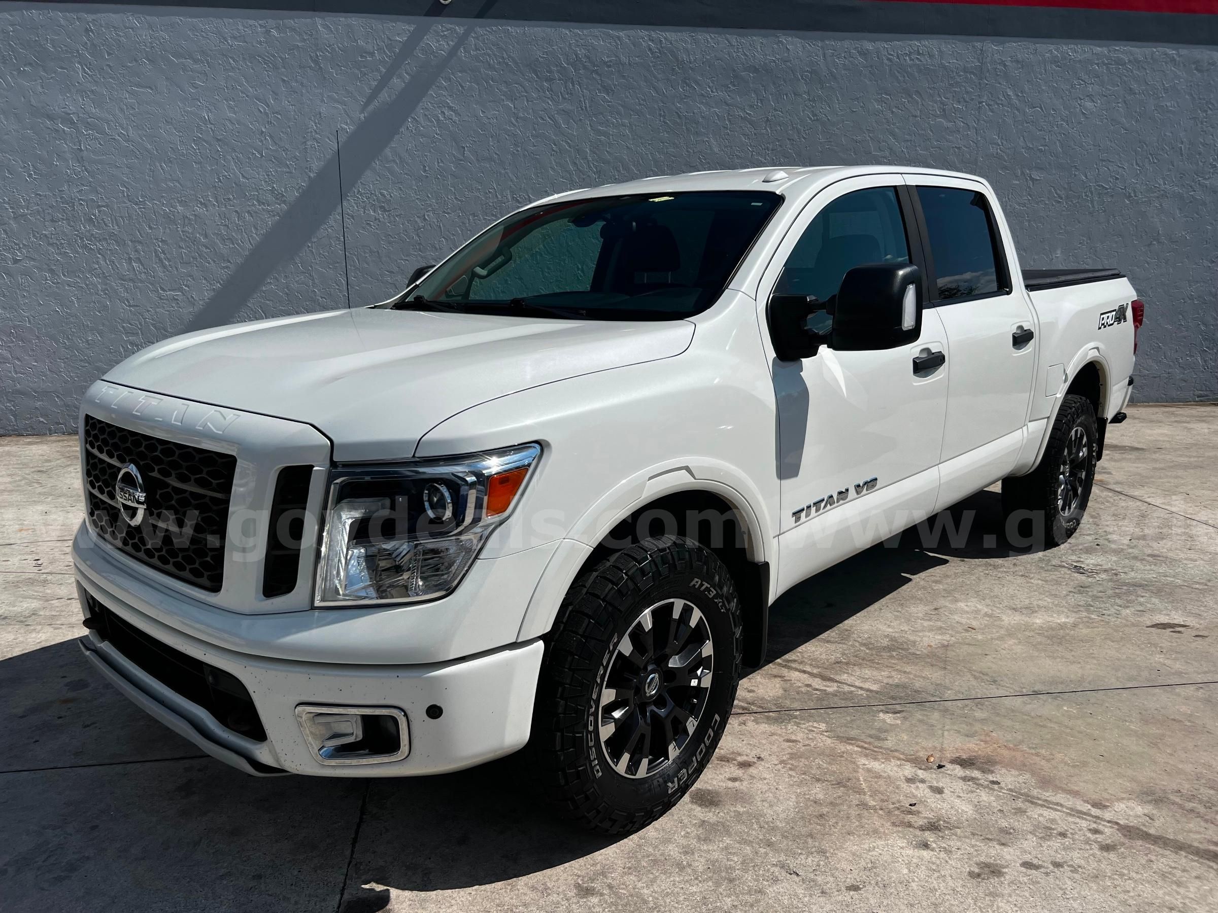 2018 nissan shops titan pro 4x