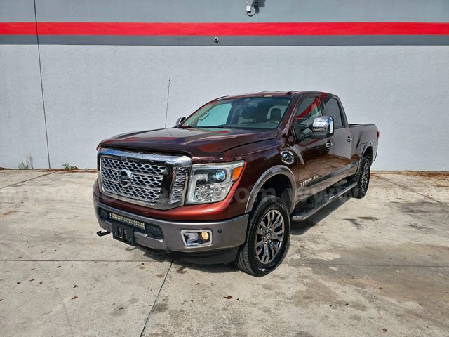 2016 NISSAN TITAN V8 TDSL CREW CAB 5.0L PLATINUM | GovDeals