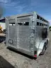 2021 Frontier 7&#x27; x 16&#x27; Livestock aluminium trailer (Mint condition)