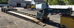 2011 TRAIL KING TKDHG-110 55 tons. hyd. detachable lowboy trailer