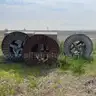 Reda Cable Spools w/ Cable, Qty 5
