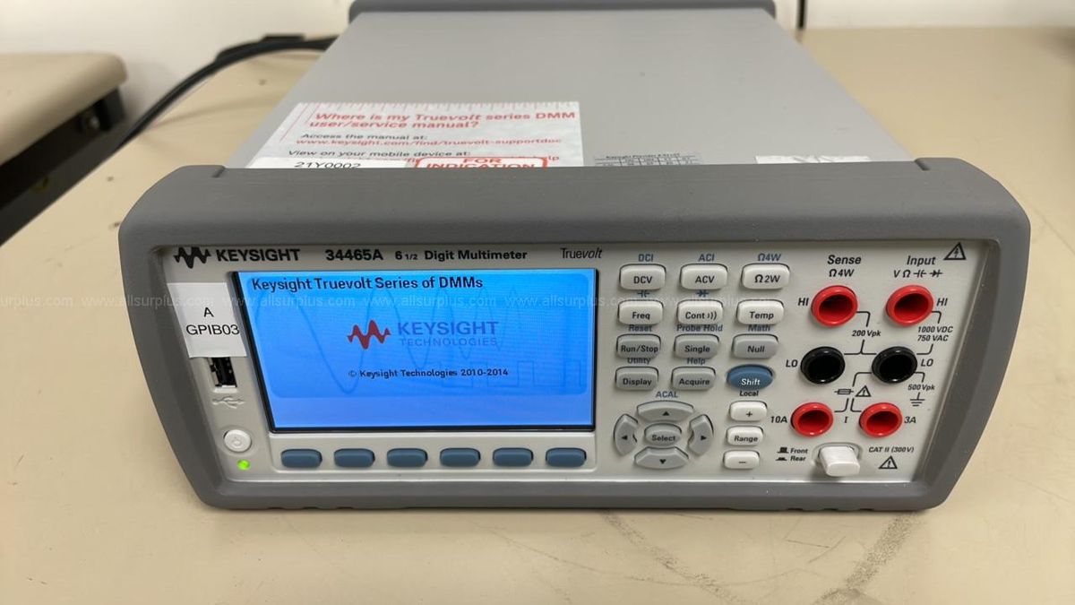 Keysight 34465A Digital Multimeter | Go-Dove