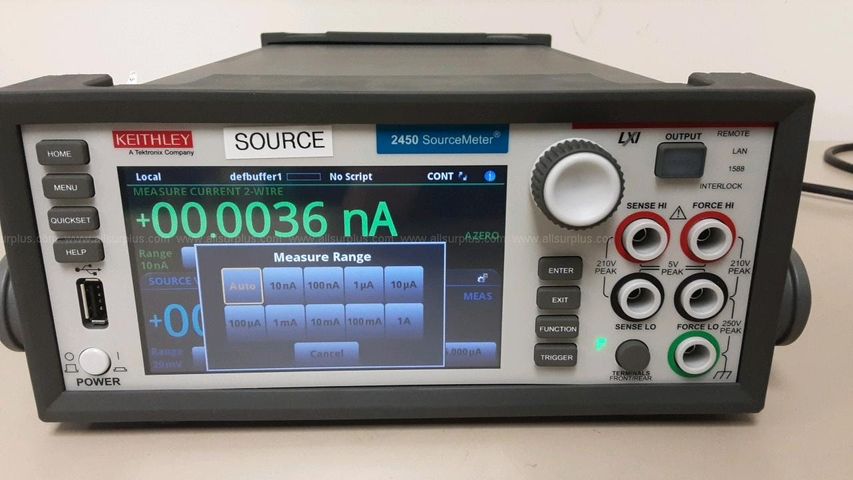 Keithley 2450 Source Meter | AllSurplus