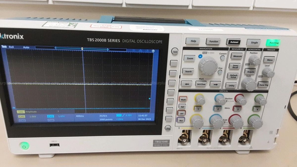 Tektronix Tbs2000b Digital Oscilloscope Allsurplus