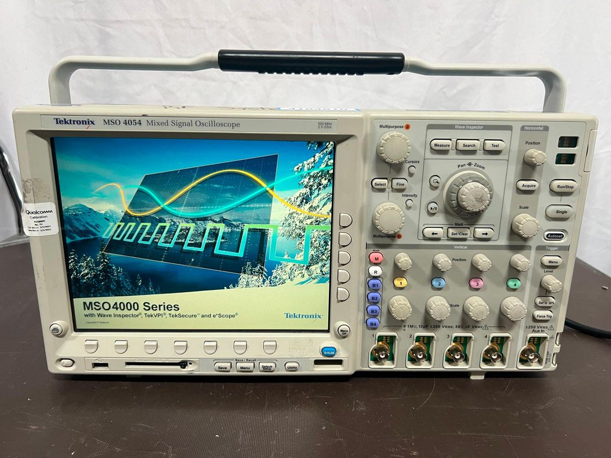 TEKTRONIX MSO4054 MIXED SIGNAL OSCILLOSCOPE | AllSurplus