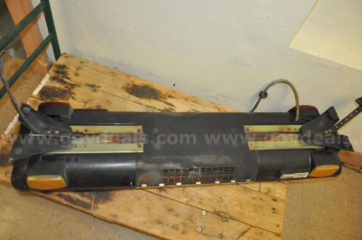 One light bar for top of vehicle.