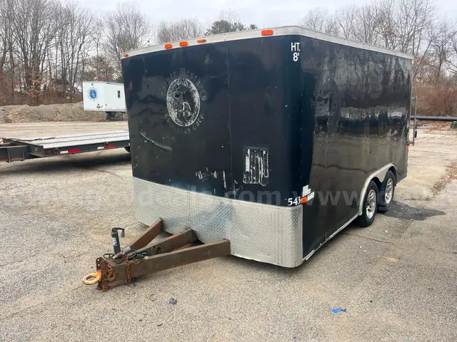 2012 Cargo Craft 14 Ft T/A Enclosed Trailer
