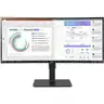 LG Ultrawide 34\ 3440 x 1440 LED HDR10 sRGB Curved Monitor Textured Black 34BQ77QB-B