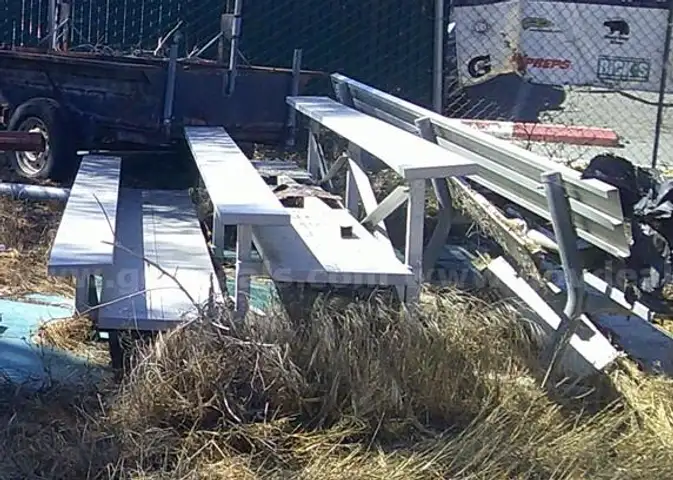 3 row Benches - Scrap Metals