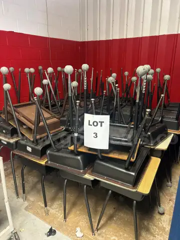 1 Lot of 42 Student Desks